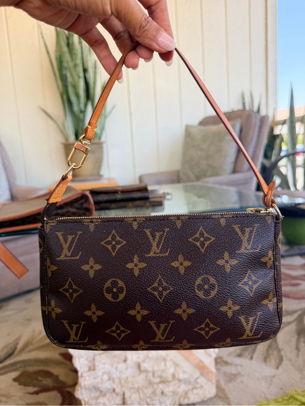 Louis Pochette Accessories Monogram💝💝💝
